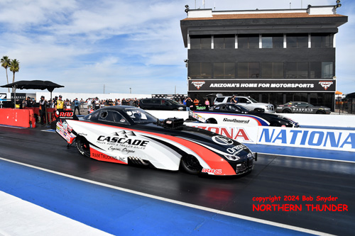 Brian Hough (near lane) vs 
Hunter Jones (far lane)